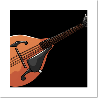 Mandolin Musical Instrument Posters and Art